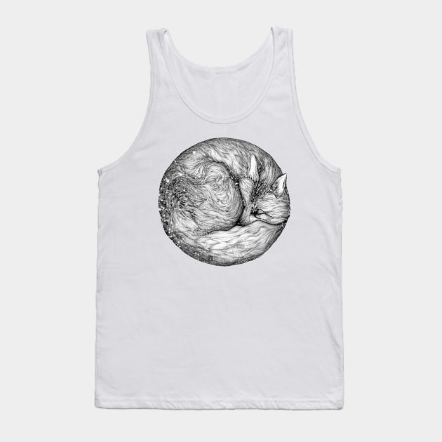 The Infinite Fox Tank Top by ECMazur